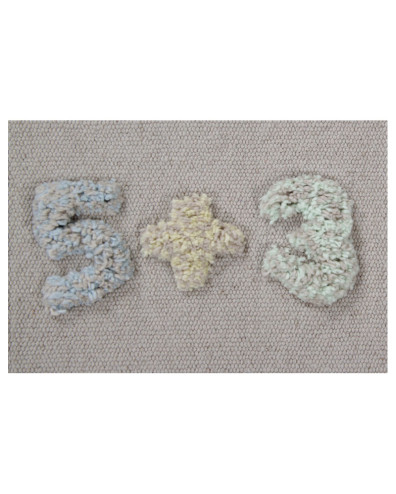 TAPIZ PARED BABY NUMBERS