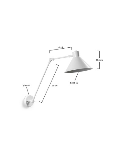 ODINE APLIQUE METAL BLANCO
