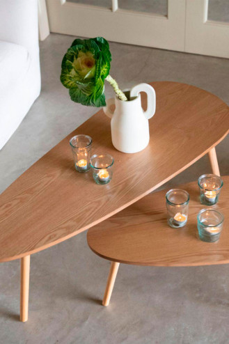 SET 2 MESAS AUXILIARES PINETA