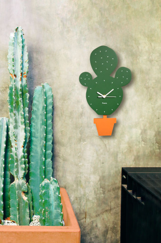 RELOJ DE PARED CACTUS