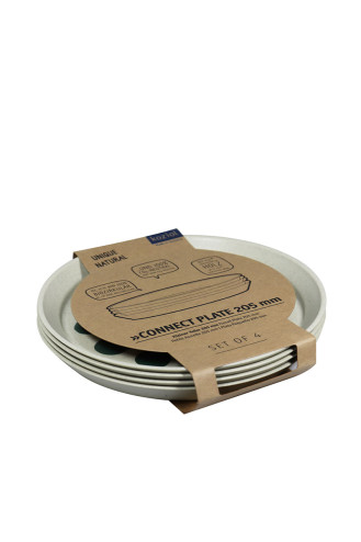 SET 4 PLATOS HONDO D20CM...