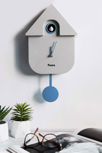 RELOJ CUCO CASITA ORQUÍDEA