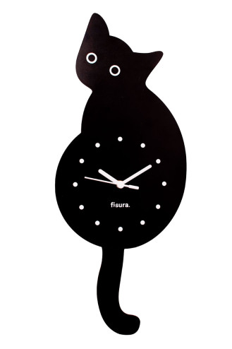 RELOJ DE PARED GATO