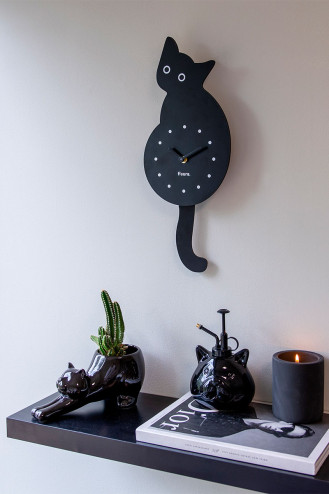 RELOJ DE PARED GATO