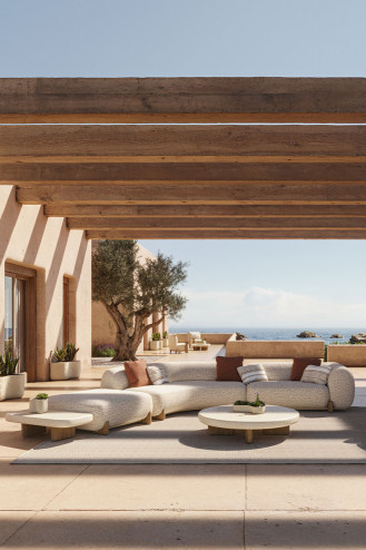 SOFÁ MODULAR DE EXTERIOR MILOS
