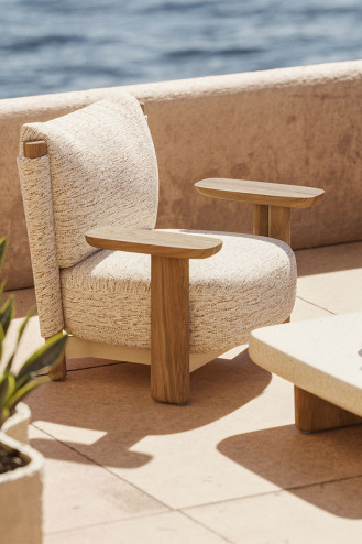SILLA LOUNGE DE EXTERIOR MILOS