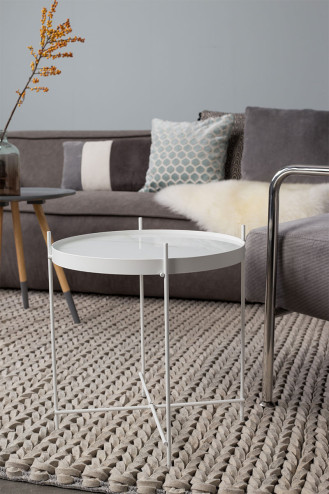 MESA AUXILIAR CUPID MARBLE