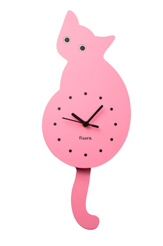 RELOJ DE PARED GATO