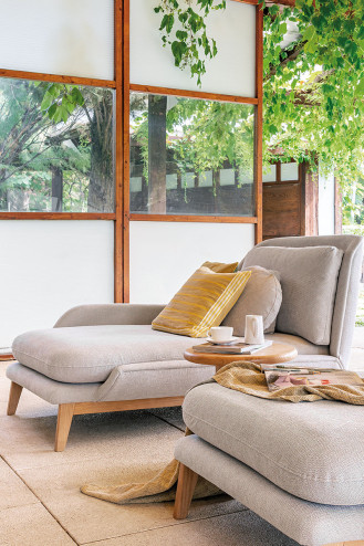 CHAISELONGUE BONNIE BLANCO...