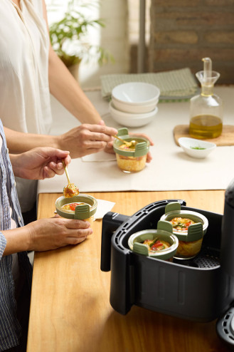 SET 4 MINI VASOS VIDRIO...