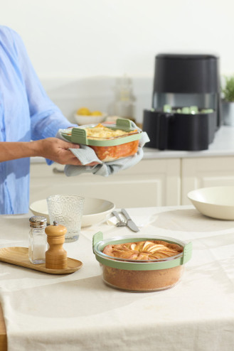 CESTA CUADRADA VIDRIO...