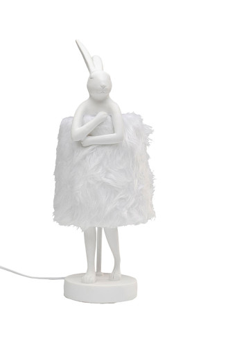 LÁMPARA MESA RABBIT PIEL