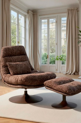 BUTACA GIRATORIA Y...