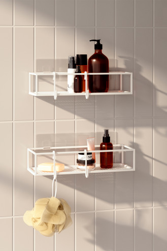 SET 2 ESTANTES DUCHA CUBIKO