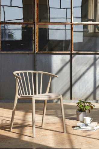 SILLA WOODY TAPIZADA