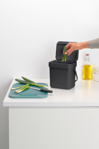 CUBO RECICLAJE SORT AND GO 3L