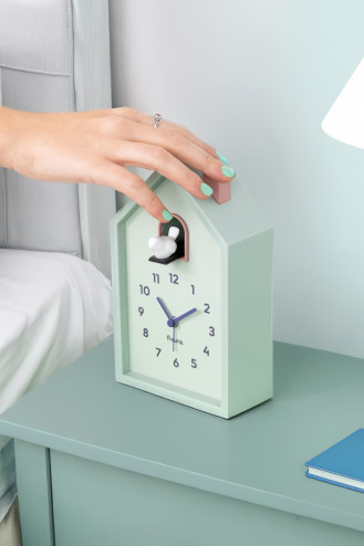 RELOJ DESPERTADOR CUCO CASITA