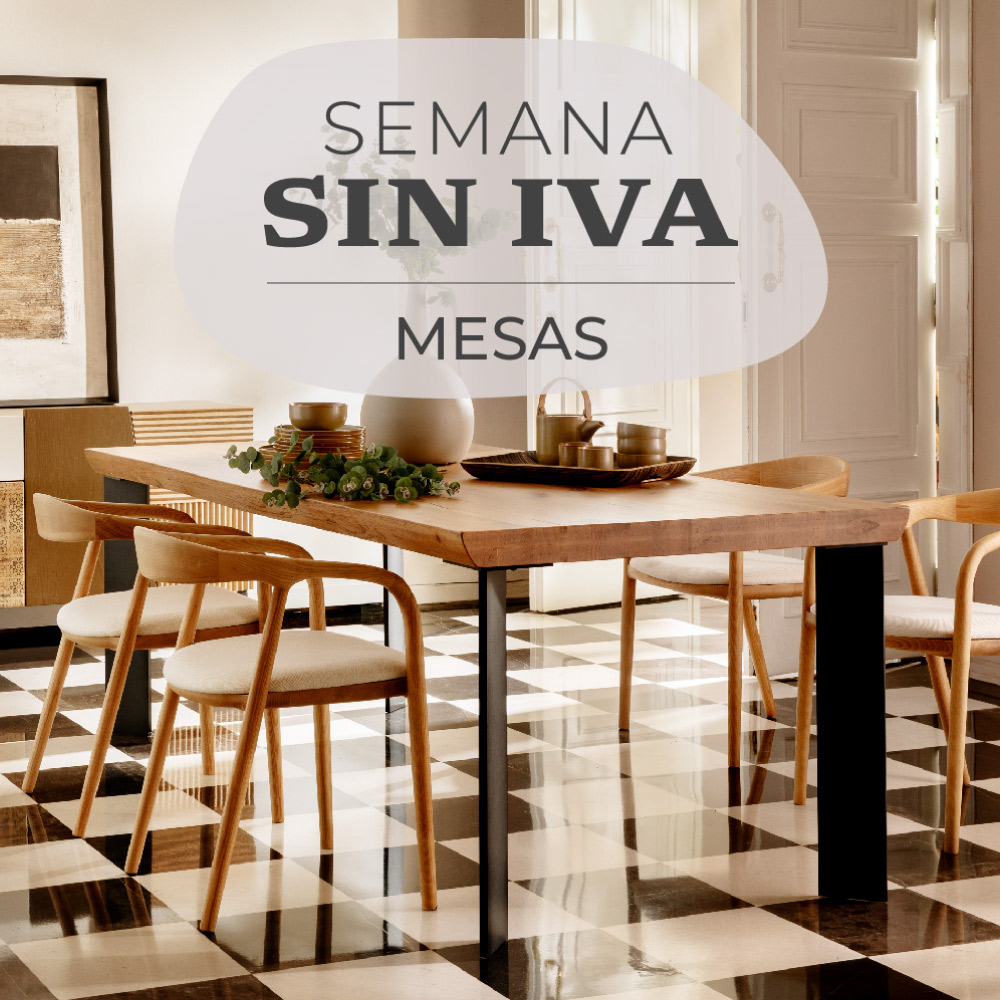 Descuentos y rebajas en mesas