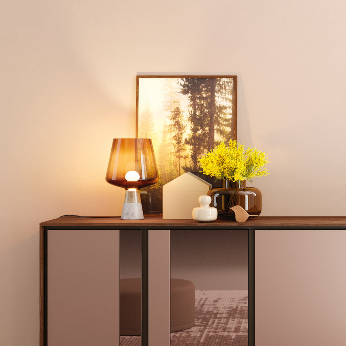 Lámparas de mesa de noche de diseño para dormitorios