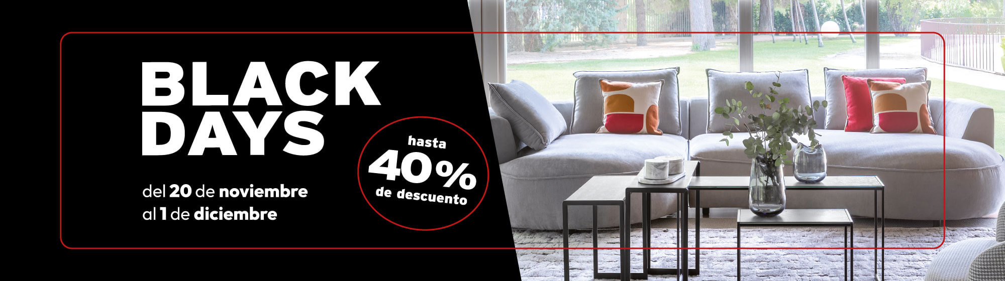 ofertas en muebles black friday 2023